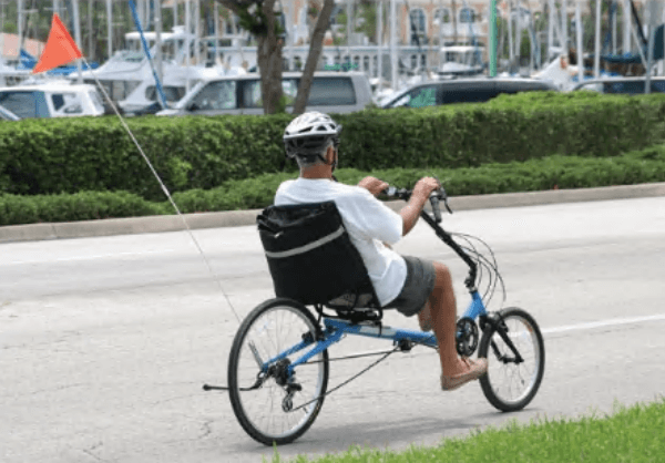 Recumbent Bike Flags